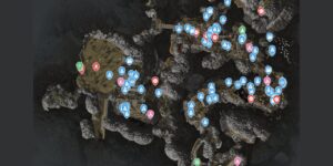 Sekiro Shadows Die Twice interactive map screenshot