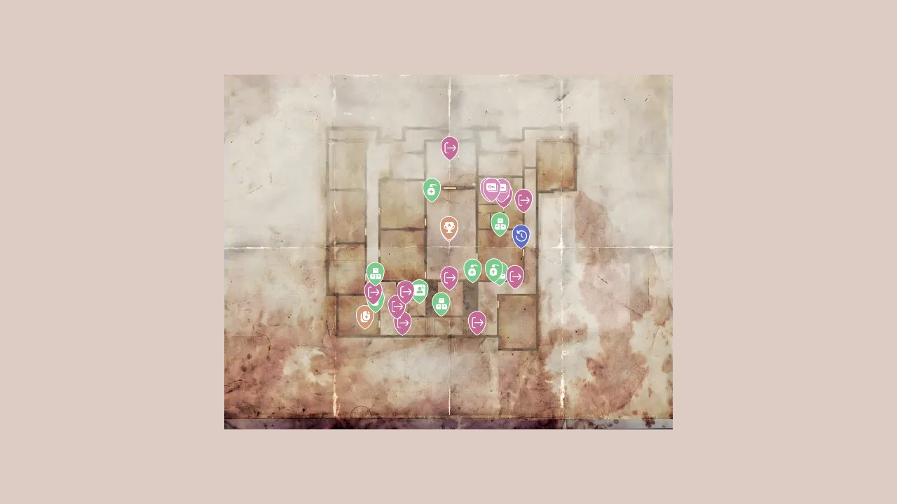 Silent Hill 2 interactive map screenshot