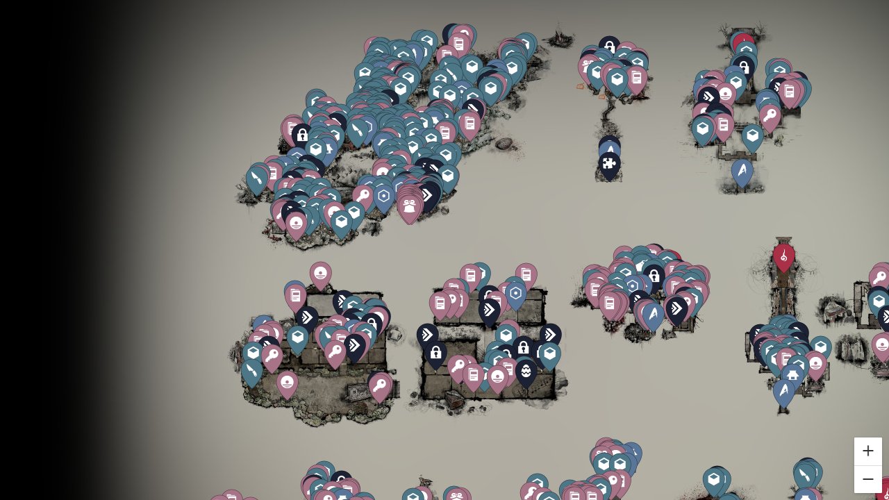 Silent Hill F interactive map screenshot