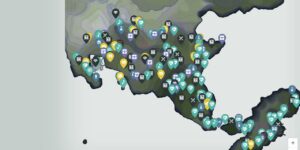 Sonic Frontiers interactive map screenshot