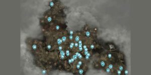 Stalker 2 Heart Of Chornobyl interactive map filtered to show only Characters markers