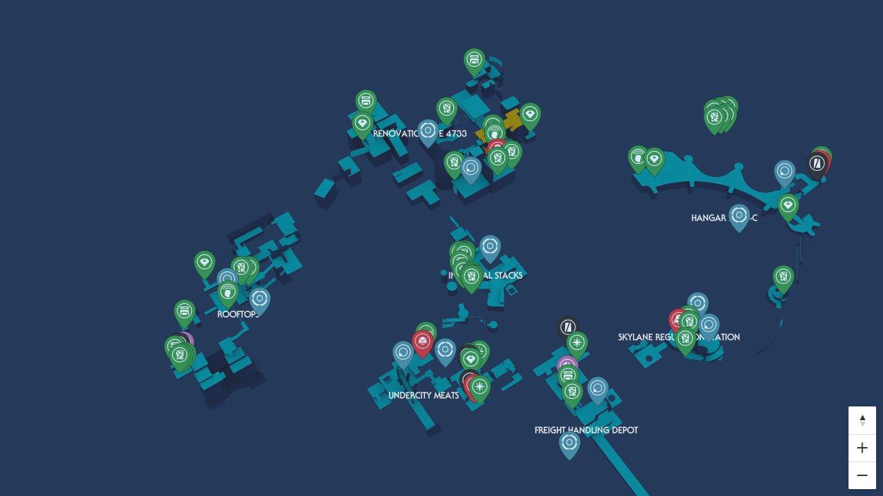 Star Wars Jedi Survivor interactive map screenshot