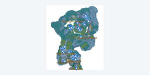 Starsand Island interactive map filtered to show only Ore markers