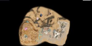 Subnautica 2 interactive map filtered to show only Blighted Container markers
