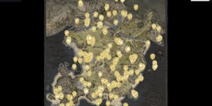 Tainted Grail The Fall Of Avalon interactive map filtered to show only Equipment markers
