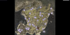 Tainted Grail The Fall Of Avalon interactive map filtered to show only Services markers