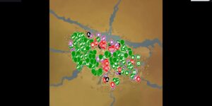 Tales Of The Shire A The Lord Of The Rings Game interactive map screenshot