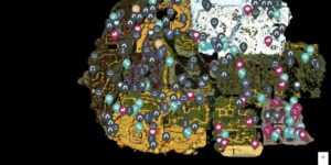 The Adventures Of Elliot interactive map screenshot