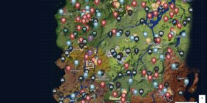 The Cycle Frontier interactive map screenshot