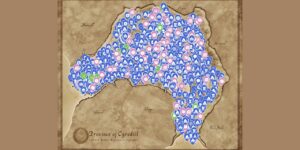 The Elder Scrolls IV Oblivion Remastered interactive map screenshot