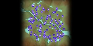 theHunter: Call of the Wild interactive map filtered to show only Location markers