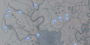 Red Dead Redemption 2 Wild Horses Map