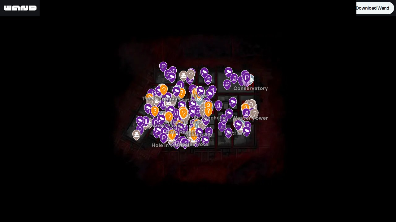 Vampire The Masquerade Bloodlines 2 interactive map screenshot