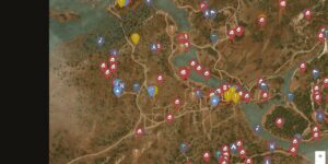 Witcher 3 interactive map screenshot