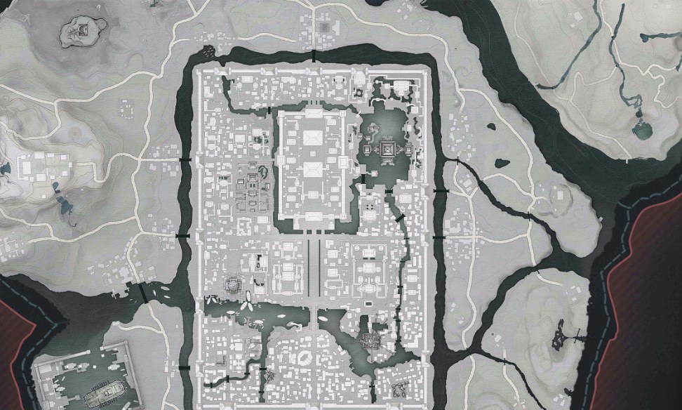 Where Winds Meet Map