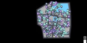 Yakuza Kiwami interactive map screenshot