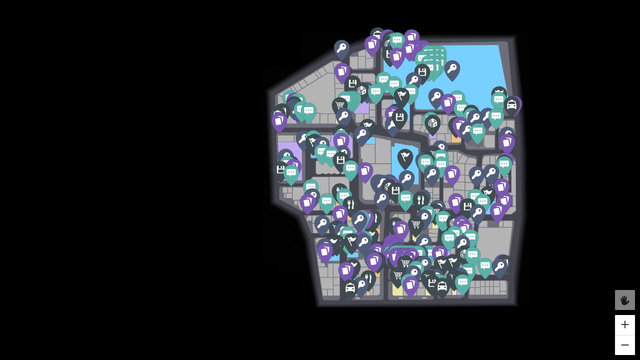 Yakuza Kiwami interactive map screenshot