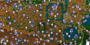 Zelda Echoes Of Wisdom interactive map screenshot